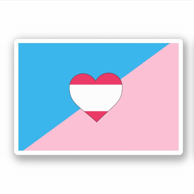 Adesivo Bandeira do Orgulho do Age Play (Frente)
