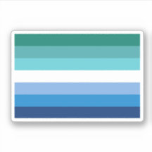 Bandeira do Orgulho Gay Masculino (Azul)