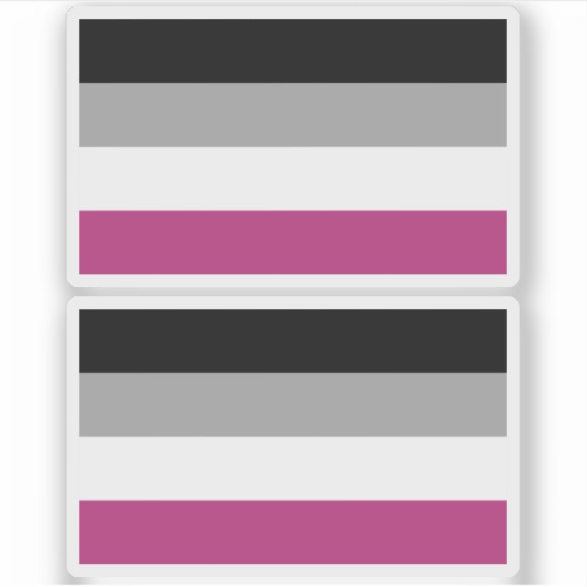 Adesivo Bandeira do Orgulho Gynephilia (Frente)
