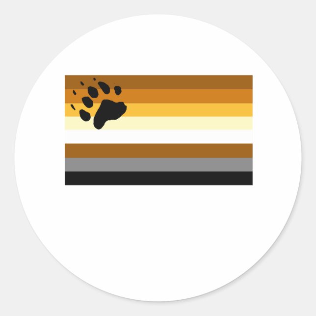 Adesivo bandeira do orgulho humor gay (Frente)