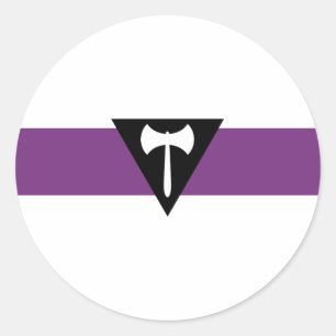 Adesivo Bandeira do Orgulho Lésbico