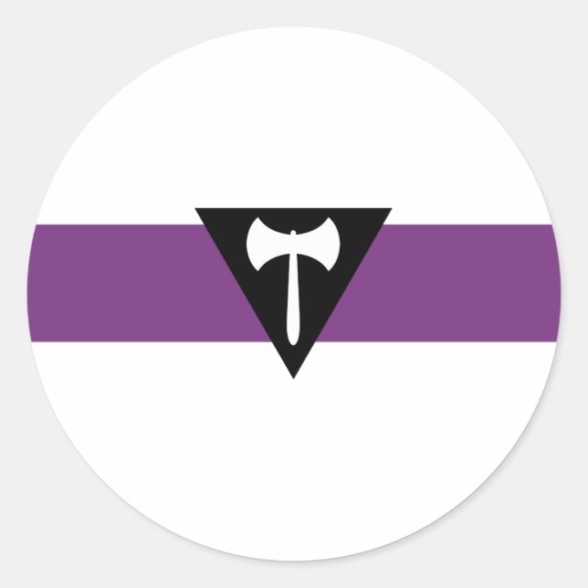 Adesivo Bandeira do Orgulho Lésbico (Frente)