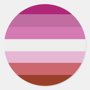 Adesivo Bandeira do Orgulho Lésbico