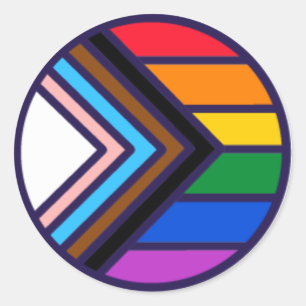 Adesivo Bandeira do Orgulho LGBTQ+ Arco-íris