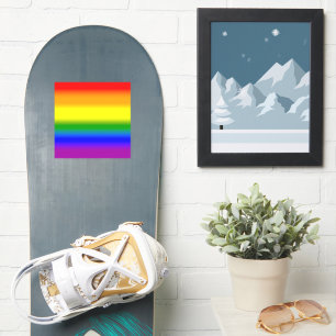 Adesivo Bandeira do Orgulho LGBTQ+ Gradiente Arco-íris - B