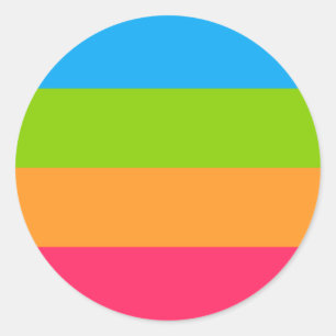 Adesivo Bandeira do Orgulho Panoromânico