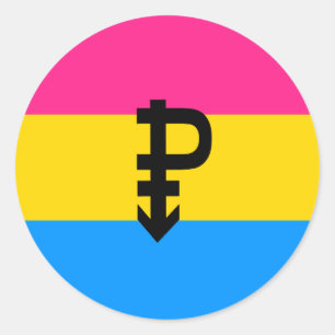 Adesivo Bandeira do Orgulho Pansexual