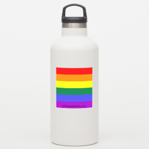 Adesivo Bandeira do Orgulho Vinyl Sticker (adicione suas p