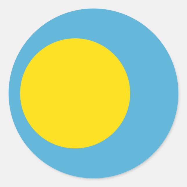 Adesivo Bandeira do Palau Sticker (Frente)