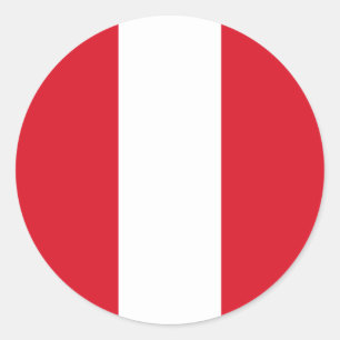 Adesivo Bandeira do Peru