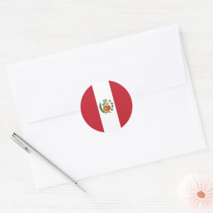 Adesivo Bandeira do Peru