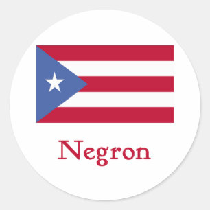 Adesivo Bandeira do porto-riquenho de Negron
