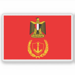 Adesivo Bandeira do Porto Said (v2), Egito
