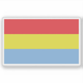 Adesivo Bandeira do povo Kafficho, Etiópia