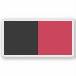 Adesivo Bandeira do Primeiro Império do Haiti (1804-1806)