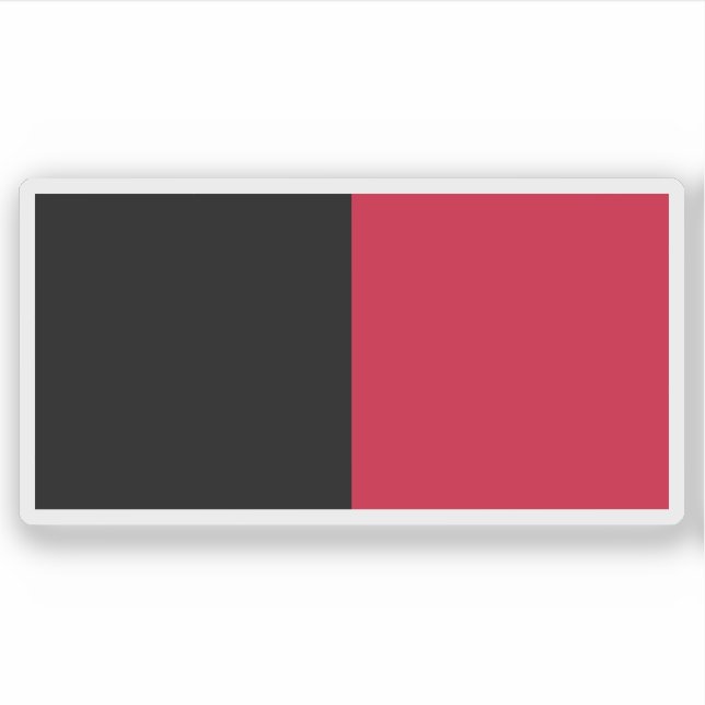 Adesivo Bandeira do Primeiro Império do Haiti (1804-1806) (Frente)