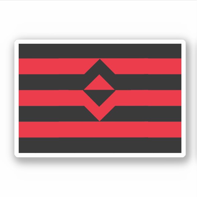 Adesivo Bandeira do Punho Orgulho (Frente)
