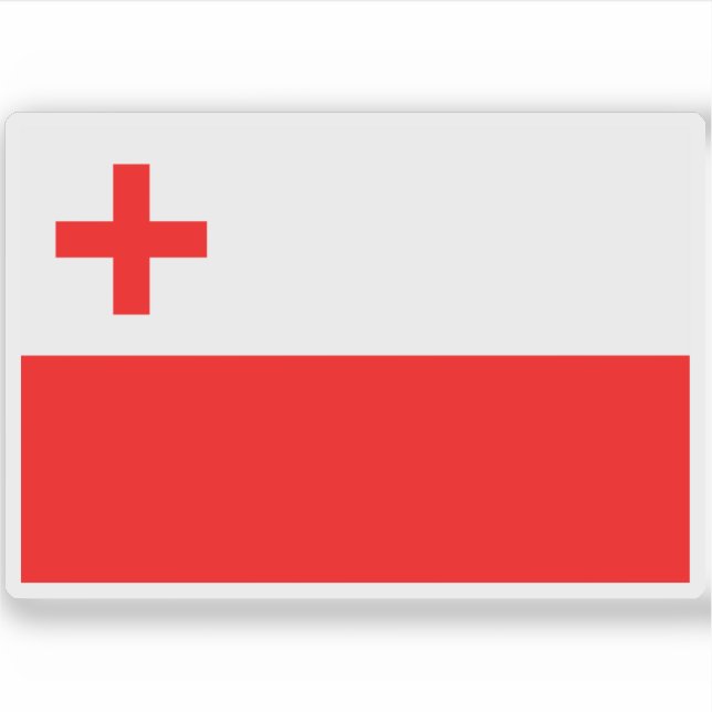 Adesivo Bandeira do Reino de Lau (1869-1871) (Frente)