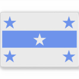 Adesivo Bandeira do Reino de Mangareva (1832-1843)