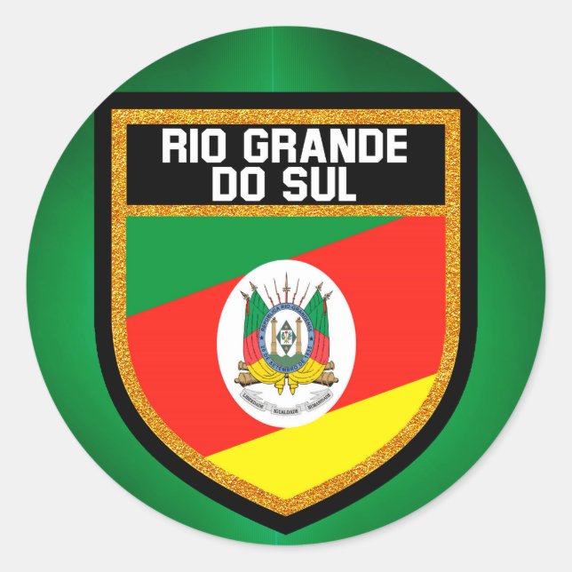 Adesivo Bandeira do Rio Grande do Sul (Frente)