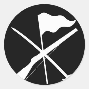 Adesivo Bandeira do sabre do rifle do equipamento da