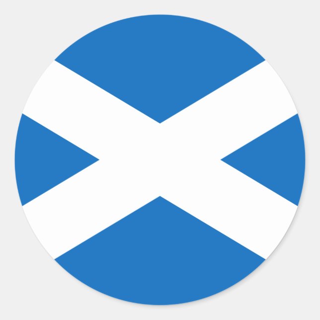 Adesivo Bandeira do Scotland Sticker (Frente)