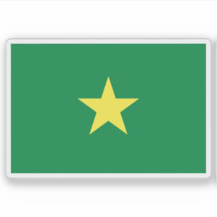 Adesivo Bandeira do Senegal (1958-1959)