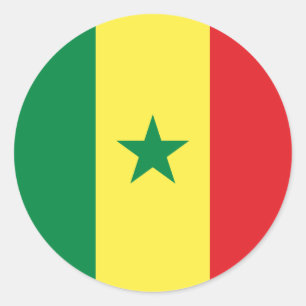 Adesivo Bandeira do Senegal (Senegal)