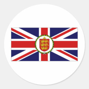 Adesivo Bandeira do tenente governador de Guernsey