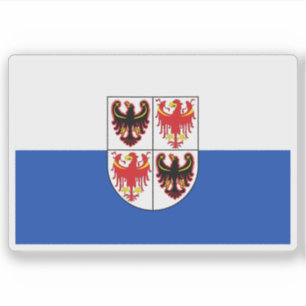 Adesivo Bandeira do Tirol Trentino-Sul, Itália