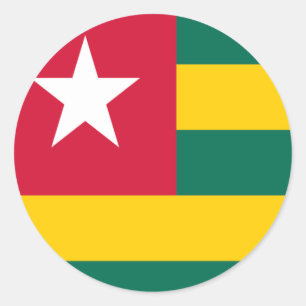Adesivo Bandeira do Togo