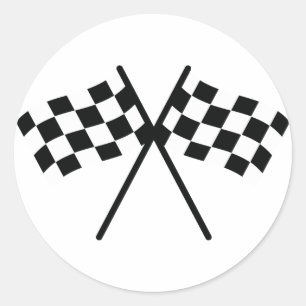 Adesivo bandeira do verificador da auto competência