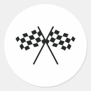 Adesivo bandeira do verificador da auto competência