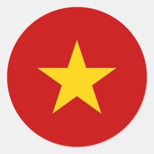 Adesivo bandeira do Vietname