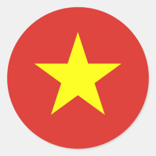 Adesivo Bandeira do Vietname