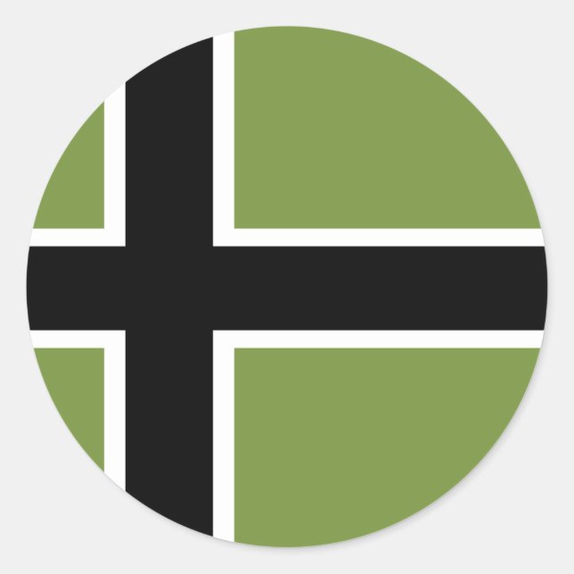 Adesivo Bandeira do Vinland - Stickers (Frente)