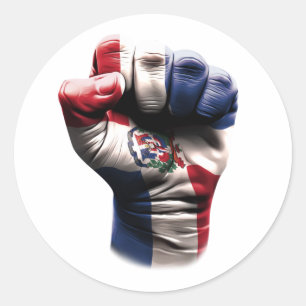 Adesivo Bandeira Dominicana