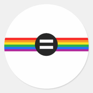 Adesivo Bandeira dos Direitos Gay