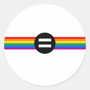 Adesivo Bandeira dos Direitos Gay
