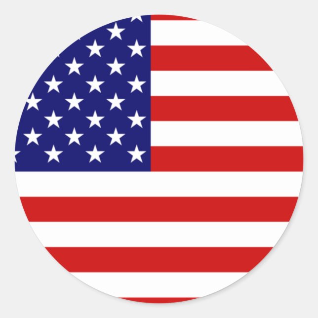 Adesivo Bandeira dos Estados Unidos (Frente)
