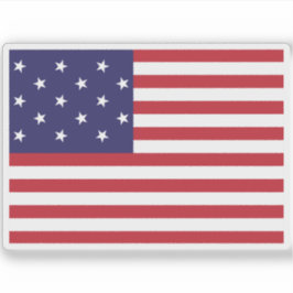 Adesivo Bandeira dos Estados Unidos da América (1795-1818)