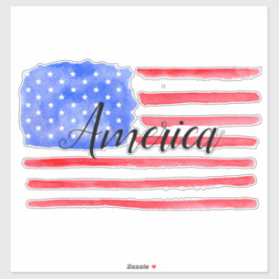Adesivo Bandeira dos Estados Unidos da bandeira dos EUA