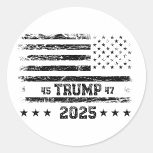 Adesivo Bandeira dos Estados Unidos. Donald Trump.