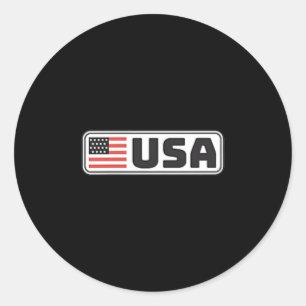 Adesivo Bandeira dos EUA Americanos Patrióticos Orgulho Es