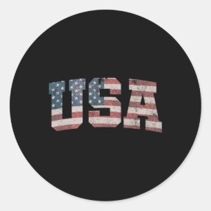 Adesivo Bandeira Dos EUA Usa Patriótico 4 De Julho América