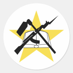 Adesivo Bandeira Ensignia de Mozambique