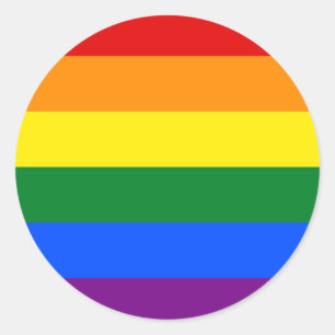 Adesivo Bandeira estranha do orgulho do transporte LGBTQ