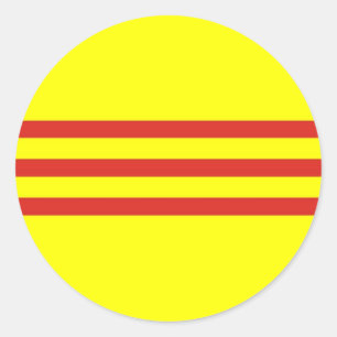 Adesivo bandeira étnica do vietname do sul