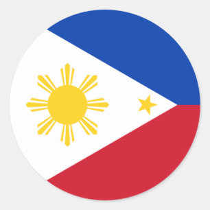 Adesivo Bandeira Filipinas