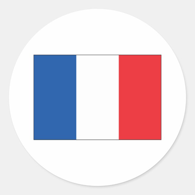 Adesivo Bandeira França (Frente)
